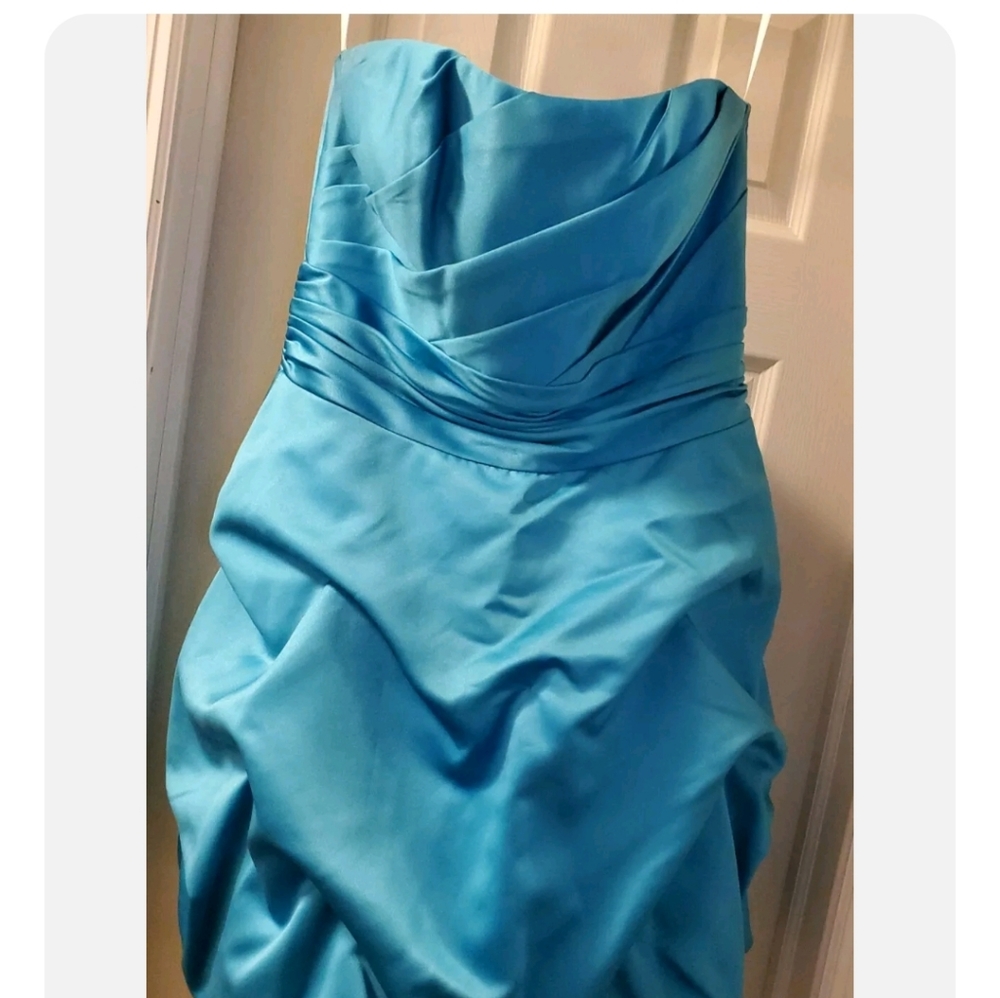 Strapless Prom Short Pickup Dress Sizes 10